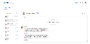 워크플랫폼 클릭웍스 - 채팅