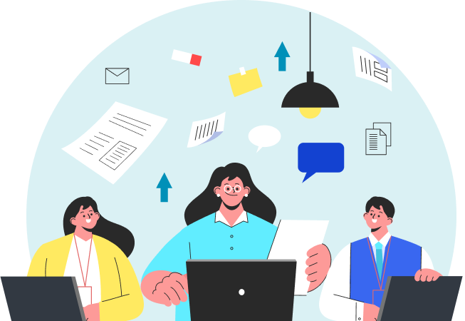 메뉴관리, 게시판관리, 권한관리, 템플릿관리