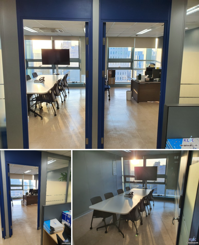 이사님방과 회의실 공간